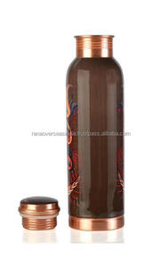 Excelente Botella de Agua de Cobre Ecológica, Diseño Atractivo, Beneficios Ayurvédicos, Precio al por Mayor para Fiestas, Agua Hirviendo - Product Image 2