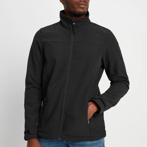 Vestes softshell d'hiver pour hommes personnalisées, brodées, écologiques, imperméables, épaisses, thermiques, pour le travail en extérieur - Product Image 1
