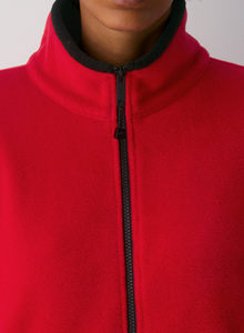 Veste polaire légère à fermeture éclair intégrale pour femme, style streetwear hiver, fournisseur OEM ODM pour le marché américain - Product Image 4