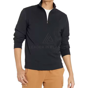 เสื้อสเวตเชิ้ตแบบซิปครึ่งตัว ระบายอากาศได้ดี สีตัดกัน ขนาดสั่งทำได้  เสื้อผ้าพื้นฐาน ดีไซน์ล่าสุด - Product Image 4