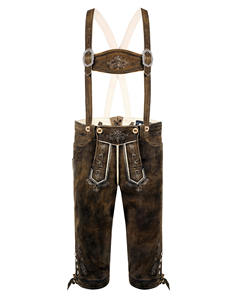 Fabricant professionnel de costumes Lederhosen bavarois pour hommes, tenue d'Oktoberfest brodée en cuir - Product Image 1