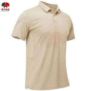 Chemises polo personnalisées Ryan Pro Gear pour hommes, style pull, avec logo personnalisé sur le panneau. - Product Image 6