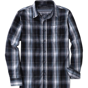 Chemise en flanelle décontractée pour homme, boutonnée, manches longues, qualité supérieure, 100% coton, coupe classique, anti-rides, chemise en flanelle pour homme - Product Image 1