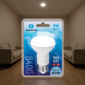 Ampoules LED R63 E27 9W 6500K - Product Image 3