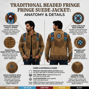 Chaqueta Casual de Cuero Sintético con Flecos Estilo Vaquero y Estampado de Letras para Hombre, Ideal para Motociclistas - Product Image 5