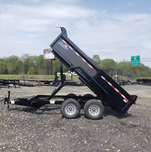 รถพ่วงใหม่เอี่ยมปี 2025 รุ่น 6x12 Hawke Trailers รถพ่วงแบบยกเทท้าย ซีรีส์ Hawke ขนาด 6×12  รับน้ำหนัก 10k  ด้านข้างสูง 2 ฟุต - Product Image 2