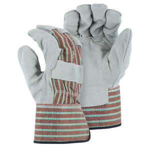 Multi-Purpose Leather Heat Resistant Working <b>Gloves</b> for Industrial Mechanical Outdoor Tasks-<b>Moisture</b>-Wicking & Breathable - Product Image 3