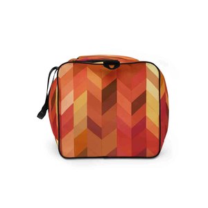 Sublimation Printed Duffle Bags Custom Logo Travel Sports Gym Duffel Bag Waterproof Polyester Large Capacity - Product Image 5