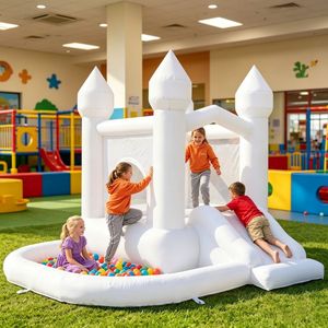Grande Castello Gonfiabile da Esterno, Attrezzatura Premium per Divertimento Bambini - Product Image 5