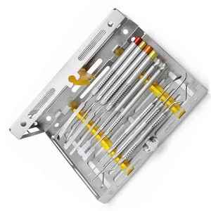 10 Pcs Electricity Powered Dental Implant Surgery <b>Instrument</b> Sinus Dental Student Kit Stainless Steel Ergonomic By Grip Surgical - Product Image 4