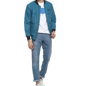 Chaqueta Clásica para Hombre, Estilo Bomber, Cierre Fácil con Cremallera, Material Suave, Atuendo Sencillo y Moderno para la Calle y Uso Diario - Product Image 3