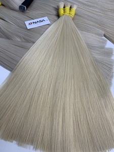 Vente en gros d'extensions de cheveux vietnamiens vierges 100% de haute qualité en vrac de cheveux humains personnalisable couleur Afro - Product Image 4