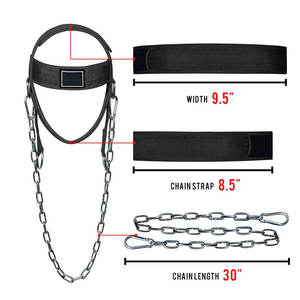 Harnais de musculation réglable OEM pour la nuque, idéal pour la musculation à domicile, la force athlétique et le bodybuilding – Équipement de fitness de haute qualité en gros - Product Image 4