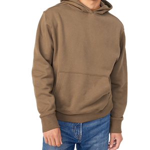 Sudaderas con Capucha para Hombre 100% Algodón al por Mayor, Logotipo Personalizado Bordado, Forro Polar Térmico, Color Liso, Personalizables para Invierno - Product Image 6