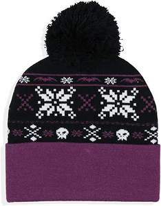 Bonnet d'hiver unisexe personnalisé avec logo brodé pour adulte - Bonnet en laine tricoté avec des motifs personnalisés, style d'image, tissu courant, utilisation en extérieur - Product Image 5