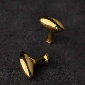 Round Brass Cabinet Knob Traditional Design Furniture <b>Handle</b> Casted Brass Cabinet And Drawer Knobs - Product Image 2