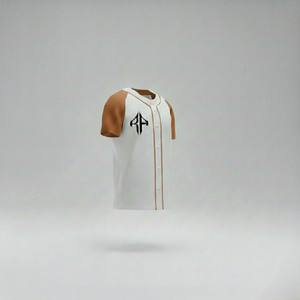 Camiseta de Béisbol de Alta Calidad, Transpirable, con Estampado Digital, Cuello en V, 100% Poliéster, Manga Corta, Secado Rápido, Personalizable, RIVIAN ATLANTIC - Product Image 5