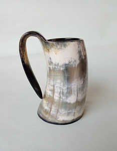 Tazas de Beber de Cuerno Natural Hechas a Mano, Ecológicas, Estilo Vikingo, para Bebidas Frías y Calientes, Calidad Premium, Gran Venta - Product Image 1