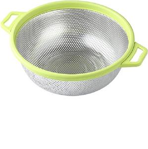 Coladores y Escurridores de Acero Inoxidable - Aptos para Alimentos, Libres de BPA, Lavables en Lavavajillas, para Cocinas Domésticas y Comerciales - Product Image 4