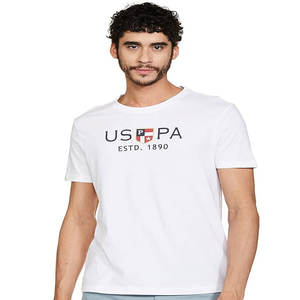 Camiseta de gran tamaño de alta calidad Camiseta de hombre con logotipo personalizado para impresión de seda de moda Camiseta de hombre de alta calidad - Product Image 1