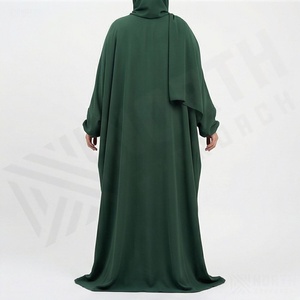Abaya de Lujo Modesta para Mujer, Vestido Elegante, Jilbab Súper Holgado, Color Personalizado, Nueva Colección - Product Image 2