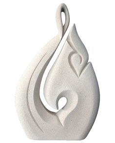 Sculpture de tulipe en pierre, fontaine de jardin extérieure, design contemporain, décoration de cour durable - Product Image 2