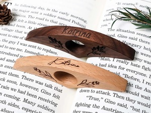 Finger Ring Reader Support <b>Book</b> Finger Holder Wooden - Product Image 2