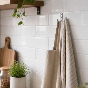 Premium Quality Single Pin Stainless Steel Cloth wall mountedSS202 Wall Mounted Heavy Duty Rustproof Towel and Coat Hanger for B - Product Image 6