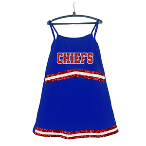 Vestido de Jersey de Fútbol para Niñas Pequeñas al por Mayor, Casual, Sin Mangas, Transpirable, Bordado, para Bebés, Día de Juego Deportivo, Animadora - Product Image 4