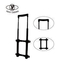 Poignée de valise télescopique pliable à 4 étages personnalisable ODM/OEM pour boîte à outils empilable, valise, sac de sport, boîte à outils