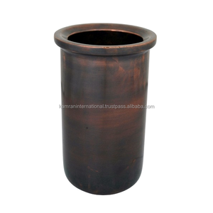 Jardinière en métal, jardinière design pour restaurant, jardin, accessoires décoratifs pour pots floraux - Product Image 6
