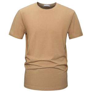 เสื้อยืดคุณภาพสูงสำหรับผู้ชาย เสื้อยืดน้ำหนักเบา เสื้อยืดสีพื้น เสื้อยืดลำลอง เสื้อผู้ใหญ่ ขายดีที่สุดในขนาดโอเวอร์ไซส์ - Product Image 1