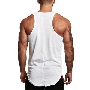 2025 été marque vêtements pour hommes décontracté maille Gym Stringer débardeur pour musculation et Fitness hommes Singlet chemise - Product Image 6
