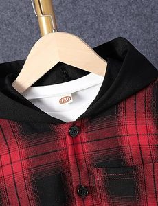 Ensemble de vêtements essentiels pour enfants urbains, style confortable, couleur unie classique, polyvalent, à porter tous les jours - Product Image 5