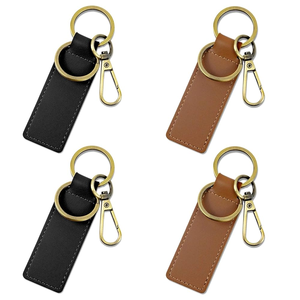 Llavero de Cuero Genuino de Alta Calidad, Juego de 3 Llaveros de Cuero, el Mejor Regalo para Hombres y Mujeres, Llavero para Vehículos Motorizados - Product Image 5