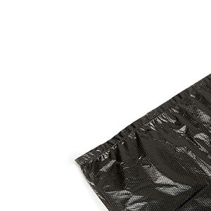 High Quality Matte T-Shirt Style Black PE <b>Plastic</b> Trash Bags Hot Sale for Food Packaging Competitive Prices Garavure Printing - Product Image 5