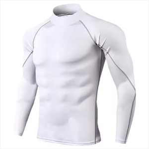Custom <b>Compression</b> Sports <b>Shirt</b> Rash Guard Moisture Wicking Activewear OEM ODM Wholesale Manufacturer - Product Image 2