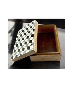 Resin handcrafted trinket jewellery <b>box</b> with unique artistic designs elegant storage solution for precious <b>keepsakes</b> and gifts - Product Image 1