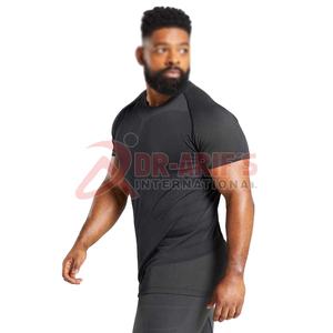 Vente en gros T-shirt à manches courtes 100% coton de haute qualité avec impression personnalisée de vêtements de sport pour hommes design OEM grande taille - Product Image 5