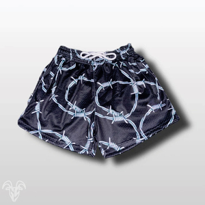 Double <b>Layer</b> Sublimation Plain Polyester Street Wear Sets 5 Inch Inseam Gym Printed Basketball Men Mesh Shorts - Product Image 1