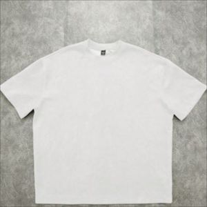 Camiseta Oversize de Algodón Blanco de Alta Calidad para Hombre, Estilo Urbano con Hombros Caídos, Impresión Personalizada para Venta al Por Mayor - Product Image 4