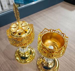 Premium <b>Bakhoor</b> Incense <b>Burner</b> Arabic Style Oud <b>Burner</b> Religious Natural Raw Material Eco-Friendly Durable for Home Office - Product Image 4