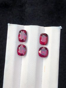 Pierre précieuse grenat naturel 6,65 carats, véritable rouge profond, pierre brute de haute qualité pour la fabrication de bijoux, vente en gros - Product Image 3