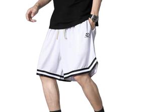 Short de sport en maille d'été pour hommes Basketball Fitness Speed Dry Running Breathable Shorts Casual Loose Large Size Shorts - Product Image 5