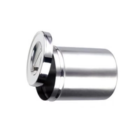 Pot à pansements chirurgical en acier inoxydable avec couvercle, conteneur en coton de haute qualité, usage hospitalier DE 2662 DE 2673