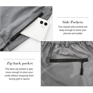 Wholesale Men Casual <b>Cargo</b> <b>Shorts</b> 90% Nylon 10% Spandex Button Fly <b>Lightweight</b> Breathable Quick Dry Anti-Wrinkle Outdoor Travel - Product Image 5
