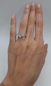 2 CT Lab Grown <b>Diamond</b> <b>Ring</b> in 18K Solid Gold | IGI Certified VS1 | Luxury Engagement Wedding <b>Ring</b> | Elegant Bridal Jewelry - Product Image 4
