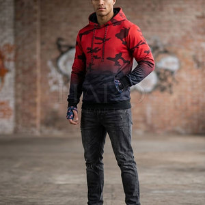 Professional Cotton Blended Fitness Hoodie Perfect <b>For</b> Gym Workout Running Fitness Training And Everyday Comfort - Product Image 5