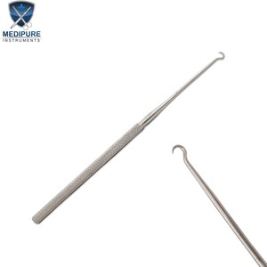 Instrumento Quirúrgico de Primera Calidad, Gancho de Joseph para Piel, Simple o Doble, de Acero Inoxidable, para Cirugía Plástica - Product Image 6