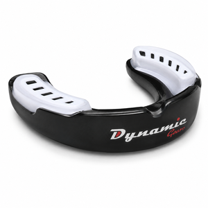 Protector Bucal Profesional Dynamic Gears, Negro y Rojo, EVA Ajustable, Ecológico, Protector para Boxeo, Adultos, Ligero, No Tóxico - Product Image 2